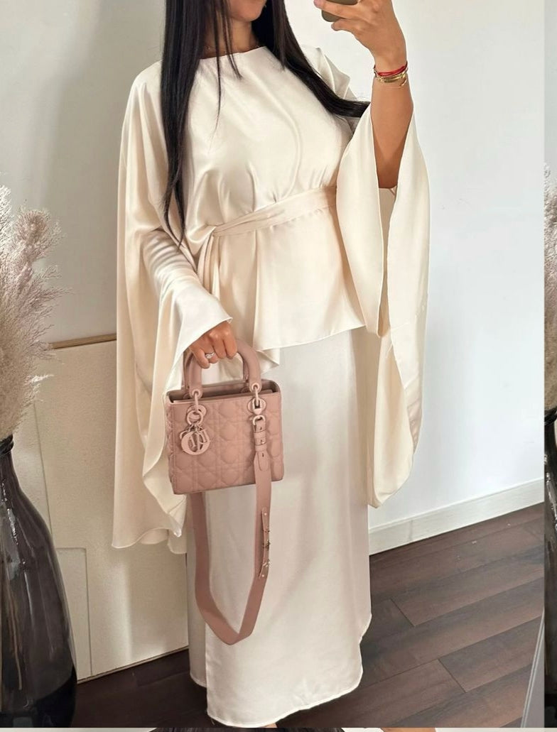 Ensemble Jupe & Haut Satin