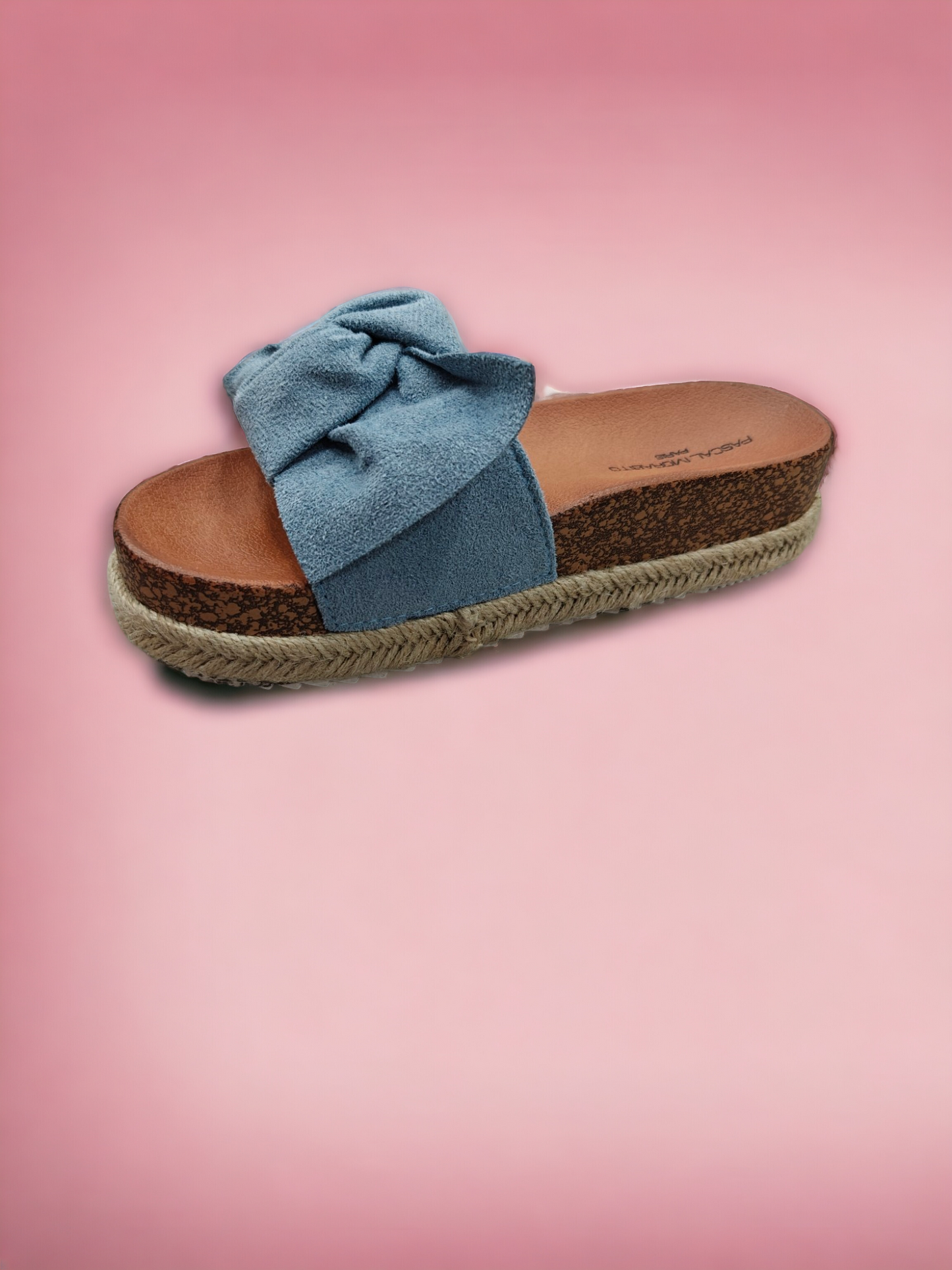 Mules rose & bleue