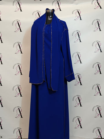 Abaya avec voile intégrées