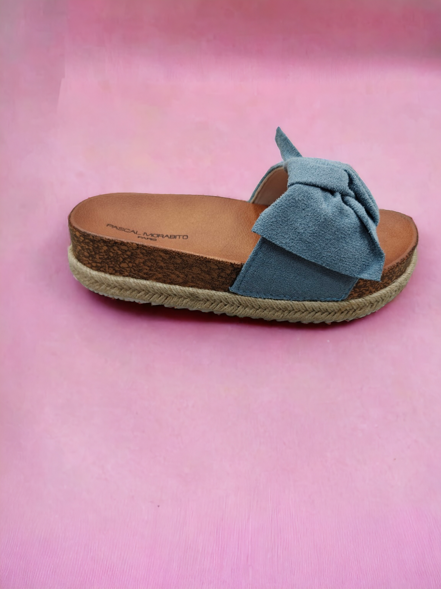 Mules rose & bleue